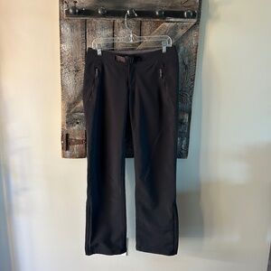 Women's MEC Fleeced Lined Pants w/Zipper Side Pockets & Side Cuffs